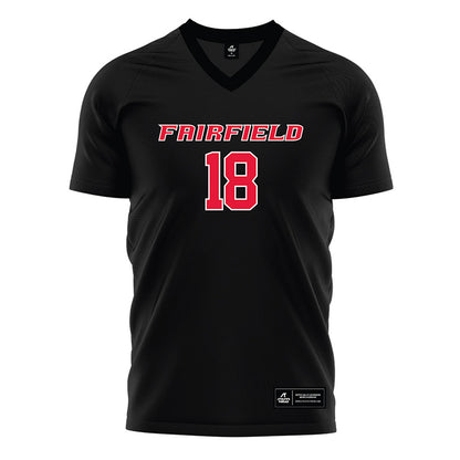 Fairfield - NCAA Women's Soccer : Kayleigh Lukasik - Black Soccer Jersey-0