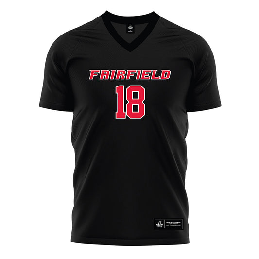 Fairfield - NCAA Women's Soccer : Kayleigh Lukasik - Black Soccer Jersey-0