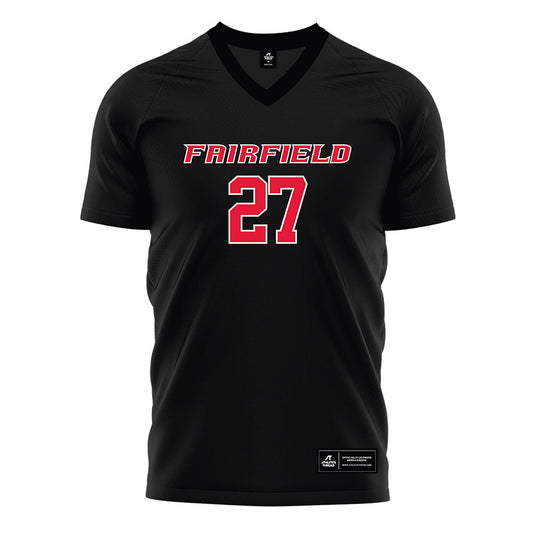 Fairfield - NCAA Women's Soccer : Sydney Corbett - Black Soccer Jersey-0