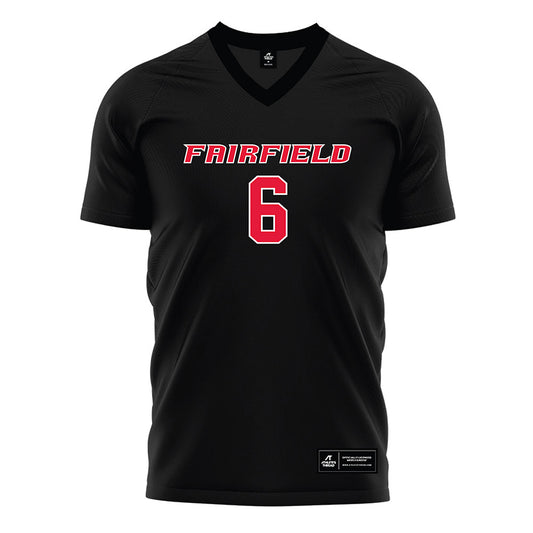 Fairfield - NCAA Women's Soccer : Taylor deVos - Black Soccer Jersey-0