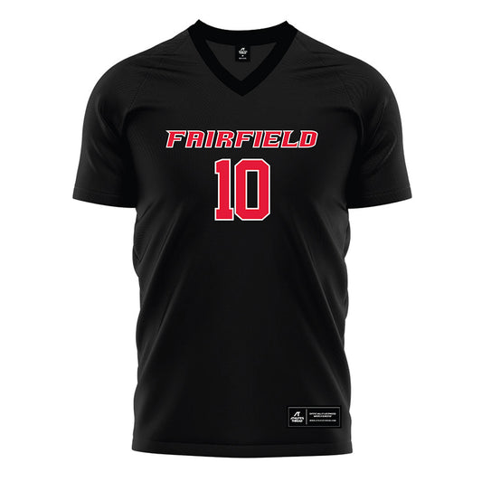 Fairfield - NCAA Women's Soccer : Madalyn Theriault - Black Soccer Jersey-0
