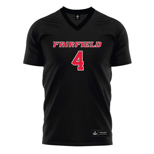 Fairfield - NCAA Women's Soccer : Meghan Carragher - Black Soccer Jersey-0