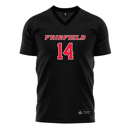 Fairfield - NCAA Women's Soccer : Payton Zaun - Black Soccer Jersey-0