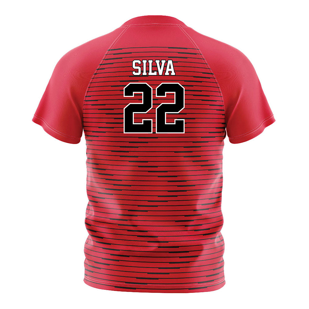 Fairfield - NCAA Women's Soccer : Hanah Silva - Red Soccer Jersey-1