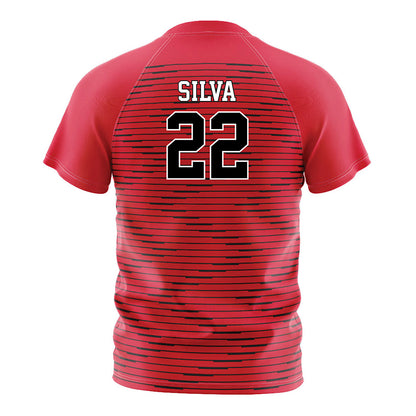 Fairfield - NCAA Women's Soccer : Hanah Silva - Red Soccer Jersey-1