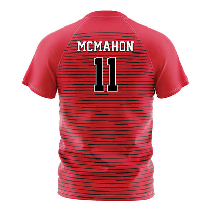 Fairfield - NCAA Women's Soccer : Ashley McMahon - Red Soccer Jersey-1