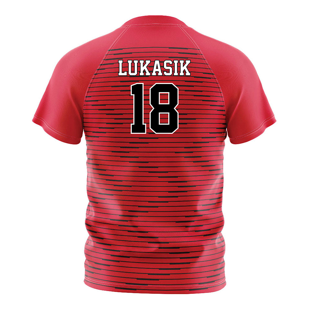 Fairfield - NCAA Women's Soccer : Kayleigh Lukasik - Red Soccer Jersey