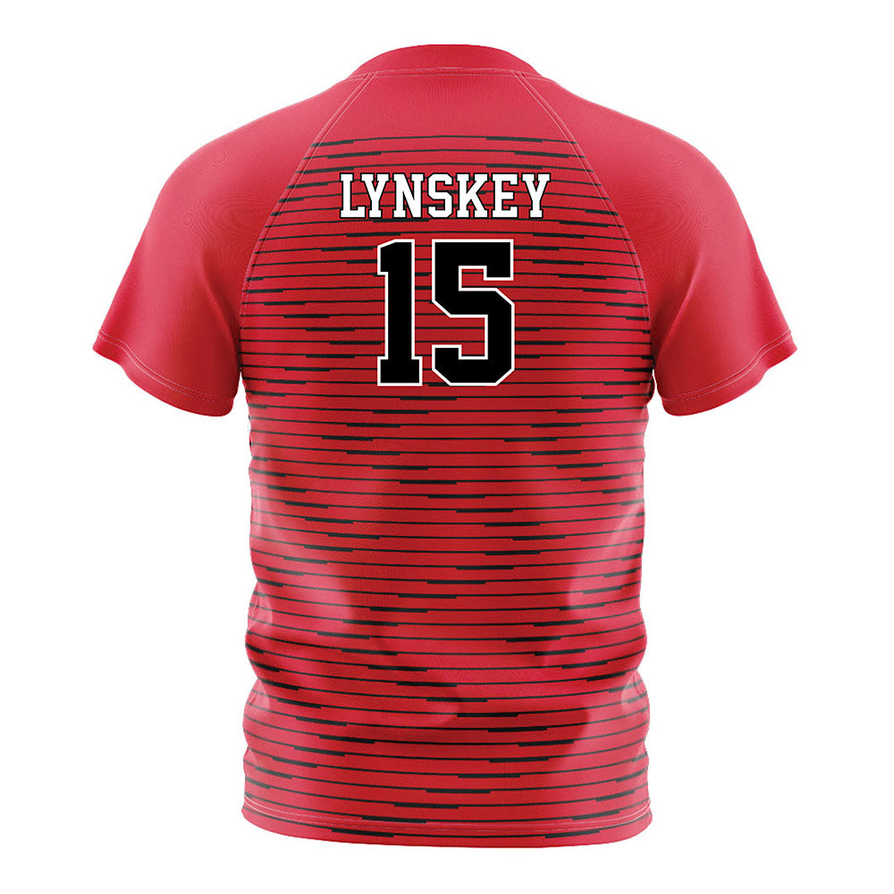 Fairfield - NCAA Women's Soccer : Jessica Lynskey - Red Soccer Jersey-1