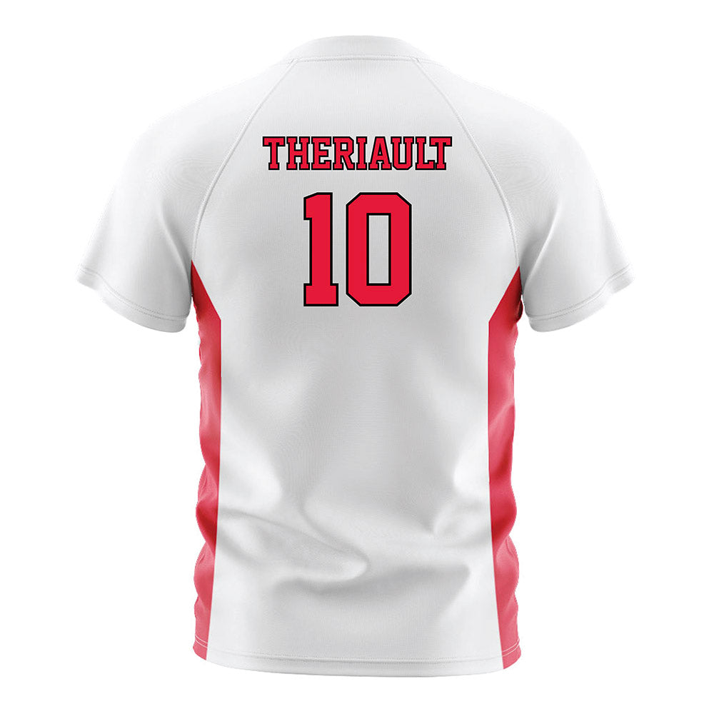 Fairfield - NCAA Women's Soccer : Madalyn Theriault - White Soccer Jersey-1