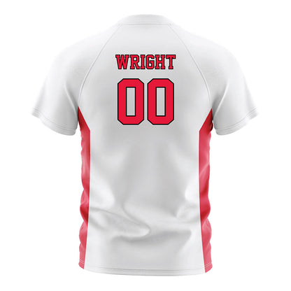 Fairfield - NCAA Women's Soccer : Catherine Wright - White Soccer Jersey-1