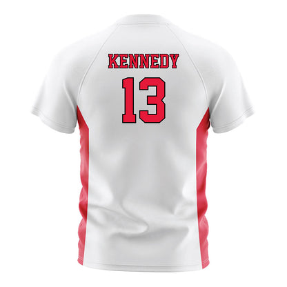 Fairfield - NCAA Women's Soccer : Brooke Kennedy - White Soccer Jersey-1