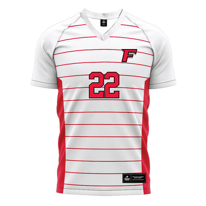 Fairfield - NCAA Women's Soccer : Hanah Silva - White Soccer Jersey-0