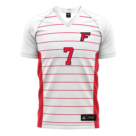 Fairfield - NCAA Women's Soccer : Ella Pisani - White Soccer Jersey