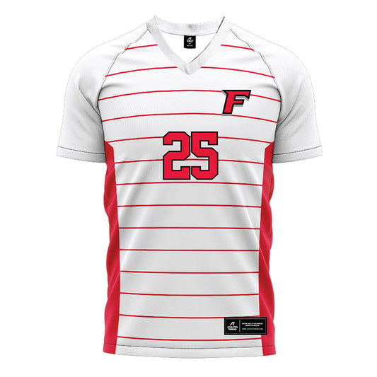 Fairfield - NCAA Women's Soccer : Lindsey Ciss - White Soccer Jersey