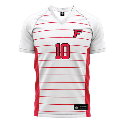 Fairfield - NCAA Women's Soccer : Madalyn Theriault - White Soccer Jersey-0