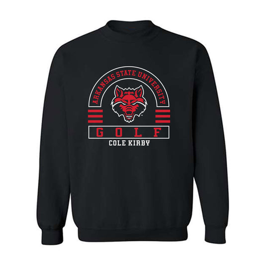 Arkansas State - NCAA Men's Golf : Cole Kirby - Crewneck Sweatshirt