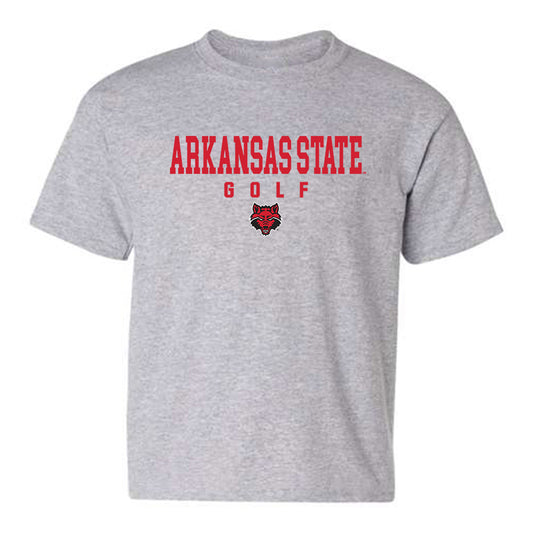 Arkansas State - NCAA Men's Golf : Milan Reed - Youth T-Shirt