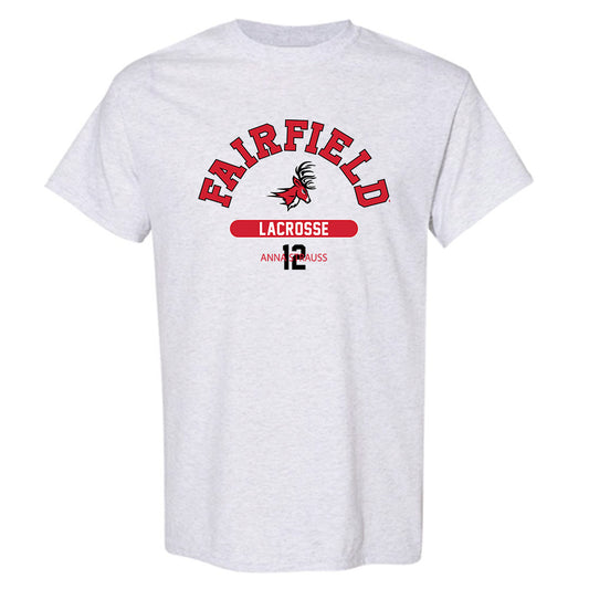 Fairfield - NCAA Women's Lacrosse : Anna Strauss - Classic Fashion Shersey T-Shirt-0