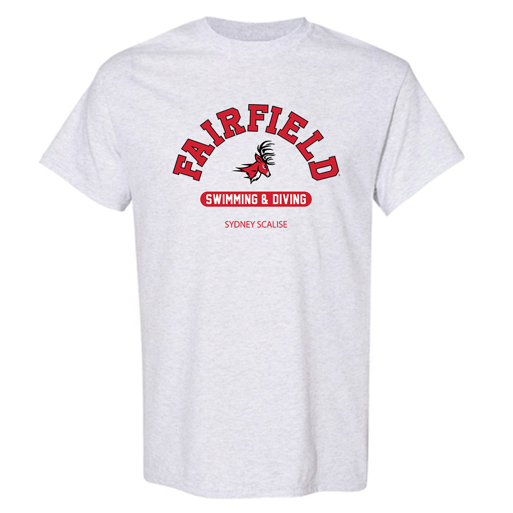 Fairfield - NCAA Women's Swimming & Diving : Sydney Scalise - Classic Fashion Shersey T-Shirt-0