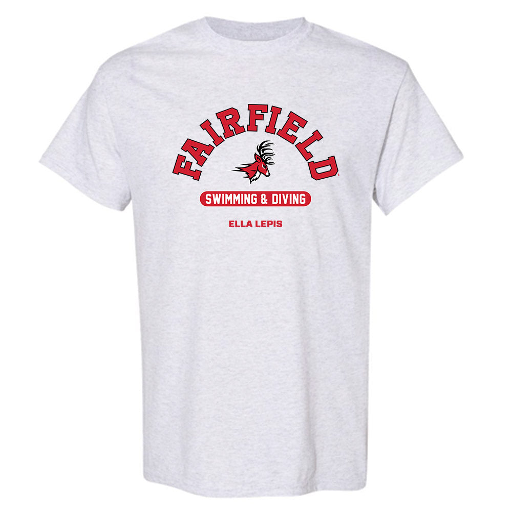 Fairfield - NCAA Women's Swimming & Diving : Ella Lepis - Classic Fashion Shersey T-Shirt-0