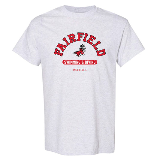 Fairfield - NCAA Women's Swimming & Diving : Jade Leblic - Classic Fashion Shersey T-Shirt-0