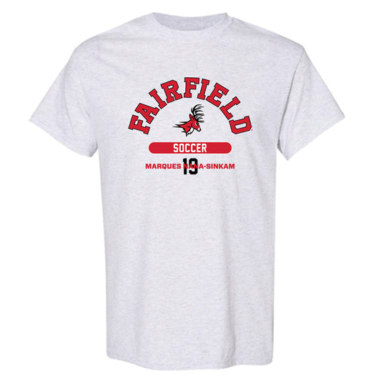 Fairfield - NCAA Men's Soccer : Marques Nana-Sinkam - Classic Fashion Shersey T-Shirt-0