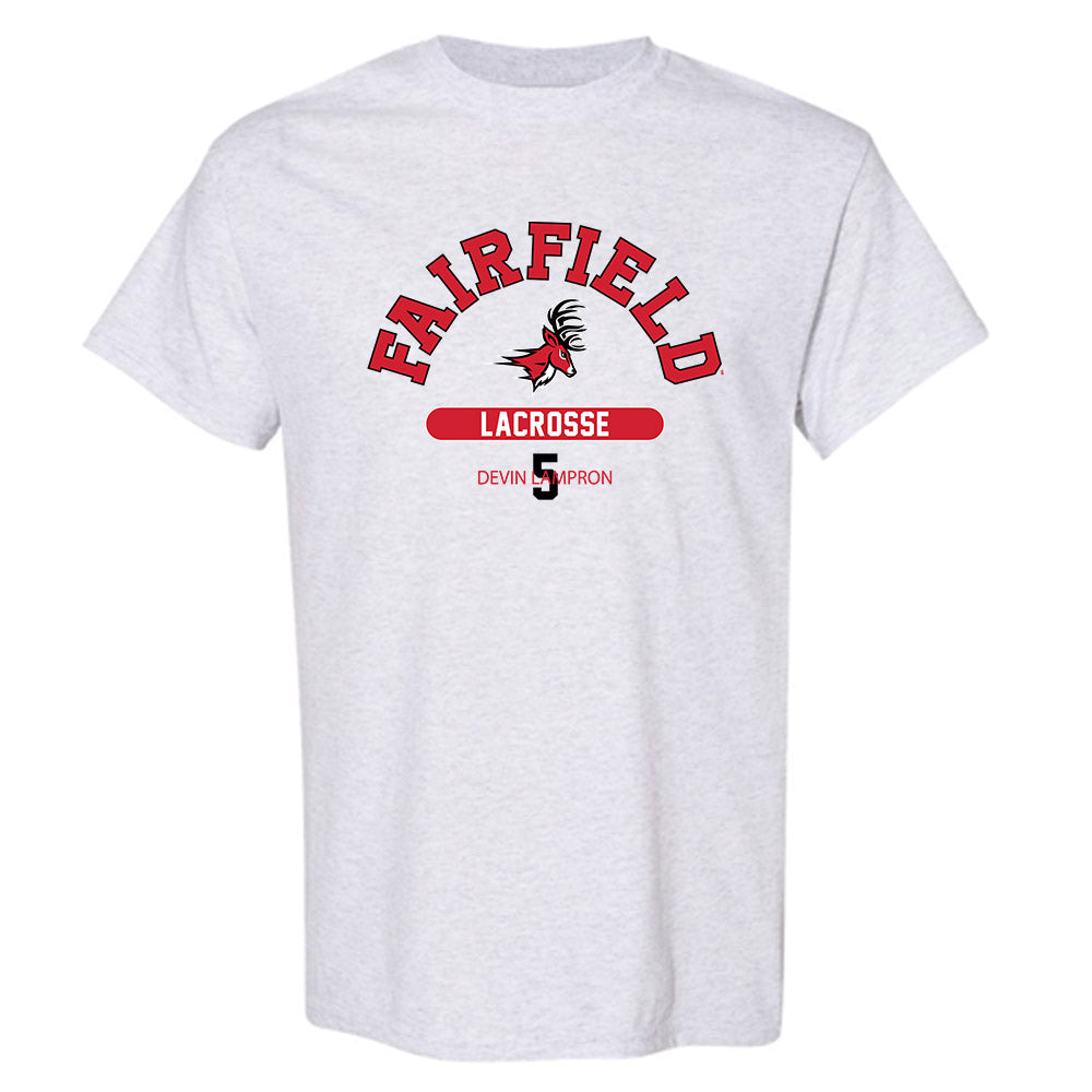 Fairfield - NCAA Men's Lacrosse : Devin Lampron - Classic Fashion Shersey T-Shirt-0