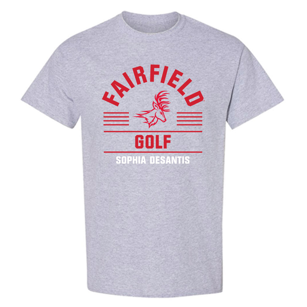 Fairfield - NCAA Women's Golf : Sophia DeSantis - Classic Fashion Shersey T-Shirt