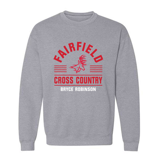 Fairfield - NCAA Men's Cross Country : Bryce Robinson - Classic Fashion Shersey Crewneck Sweatshirt