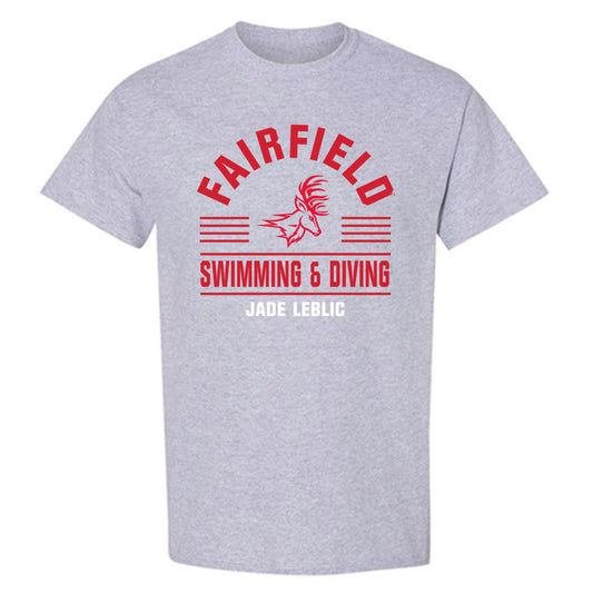 Fairfield - NCAA Women's Swimming & Diving : Jade Leblic - Classic Fashion Shersey T-Shirt-0