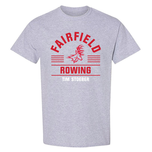 Fairfield - NCAA Men's Rowing : Tim Stoeber - Classic Fashion Shersey T-Shirt-0