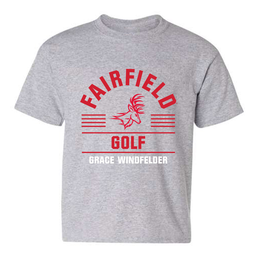 Fairfield - NCAA Women's Golf : Grace Windfelder - Classic Fashion Shersey Youth T-Shirt