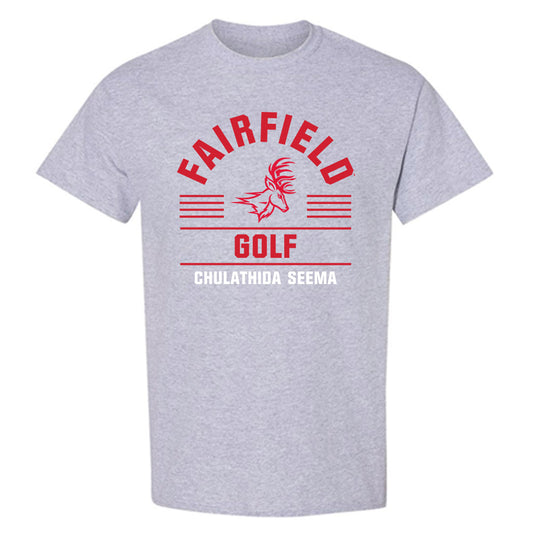 Fairfield - NCAA Women's Golf : Chulathida Seema - Classic Fashion Shersey T-Shirt-0