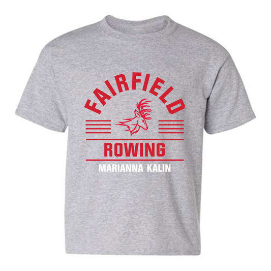 Fairfield - NCAA Women's Rowing : Marianna Kalin - Classic Fashion Shersey Youth T-Shirt