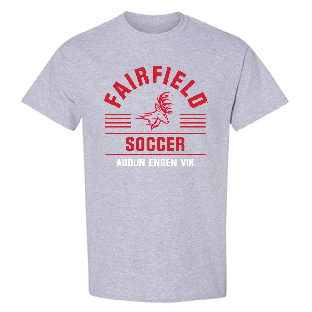 Fairfield - NCAA Men's Soccer : Audun Engen Vik - Classic Fashion Shersey T-Shirt-0