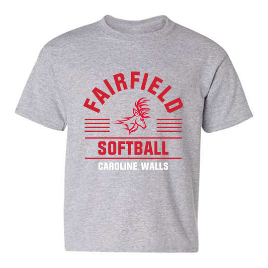 Fairfield - NCAA Softball : Caroline Walls - Classic Fashion Shersey Youth T-Shirt-0