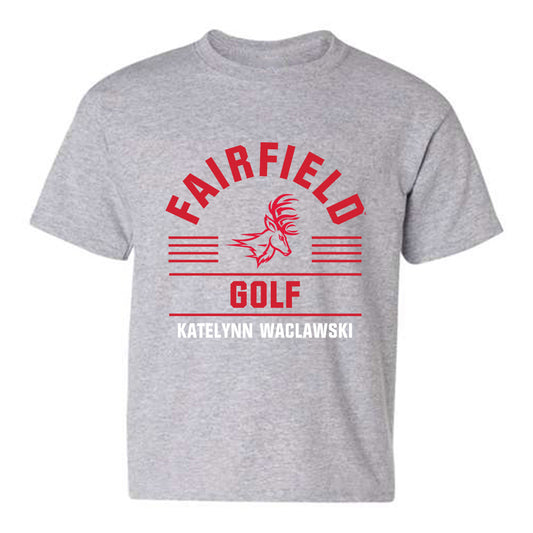 Fairfield - NCAA Women's Golf : Katelynn Waclawski - Youth T-Shirt Classic Fashion Shersey