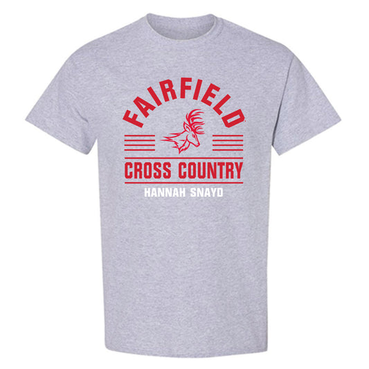 Fairfield - NCAA Women's Cross Country : Hannah Snayd - Classic Fashion Shersey T-Shirt-0