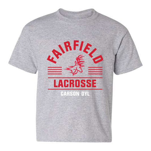 Fairfield - NCAA Men's Lacrosse : Carson Dyl - Youth T-Shirt Classic Fashion Shersey