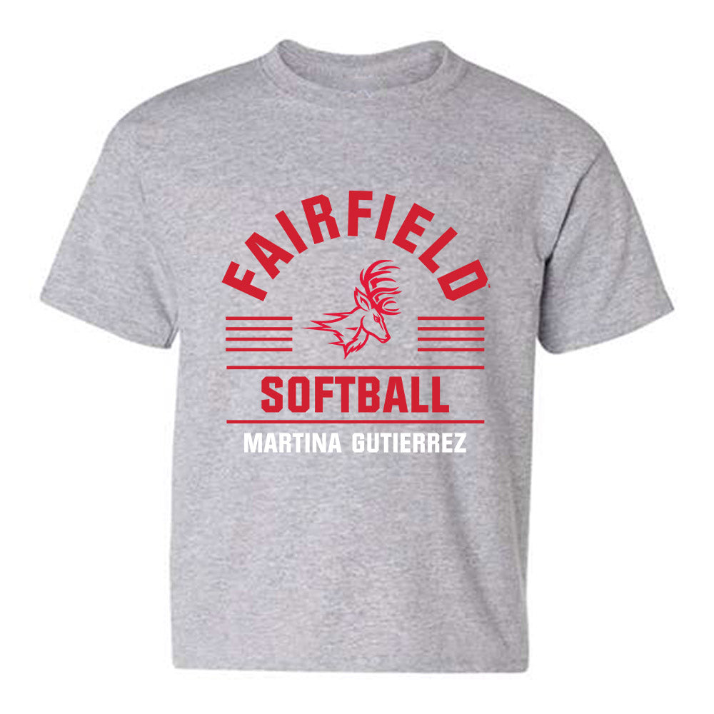 Fairfield - NCAA Softball : Martina Gutierrez - Classic Fashion Shersey Youth T-Shirt-0