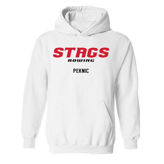 Fairfield - NCAA Women's Rowing : Brian Peknic - Classic Fashion Shersey Hooded Sweatshirt