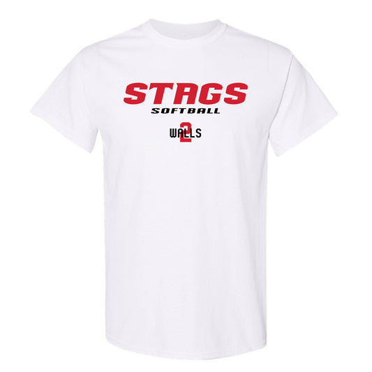 Fairfield - NCAA Softball : Caroline Walls - Classic Fashion Shersey T-Shirt-0
