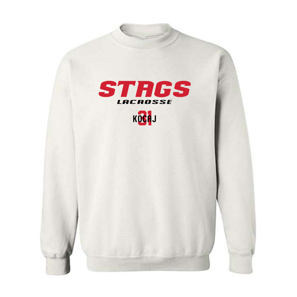 Fairfield - NCAA Women's Lacrosse : Isabel Kocaj - Classic Fashion Shersey Crewneck Sweatshirt