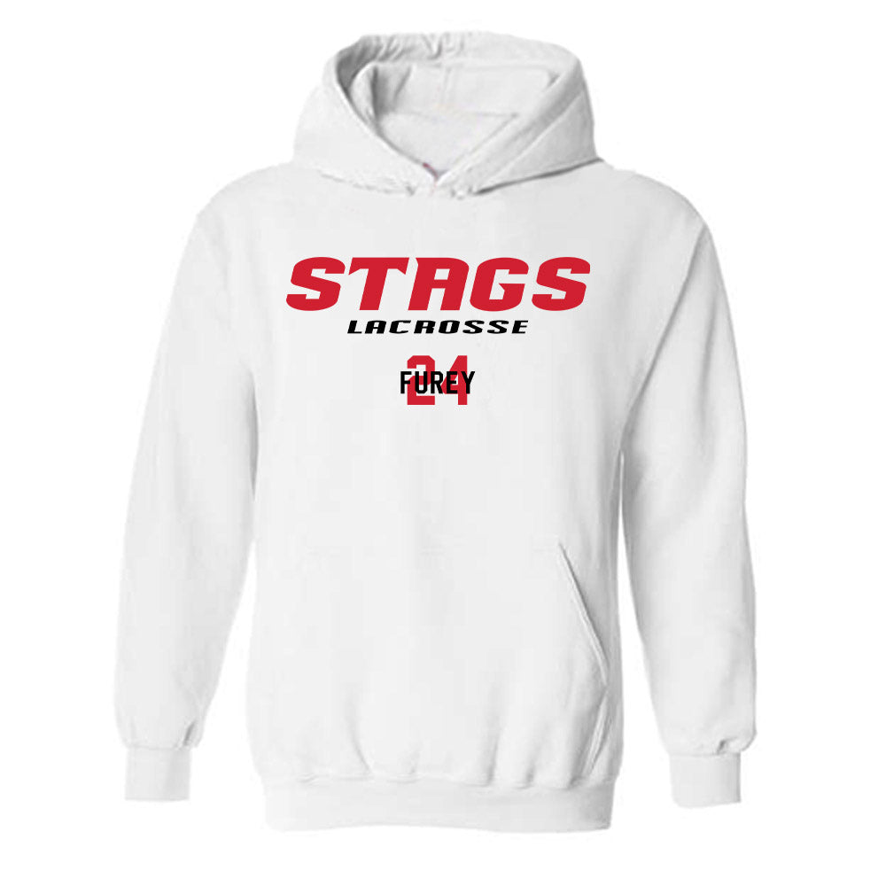 Fairfield - NCAA Women's Lacrosse : Keira Furey - Classic Fashion Shersey Hooded Sweatshirt