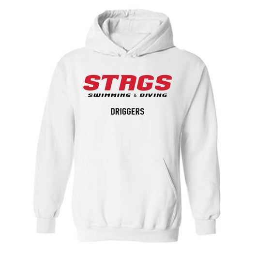 Fairfield - NCAA Men's Swimming & Diving : Colton Driggers - Classic Fashion Shersey Hooded Sweatshirt-0