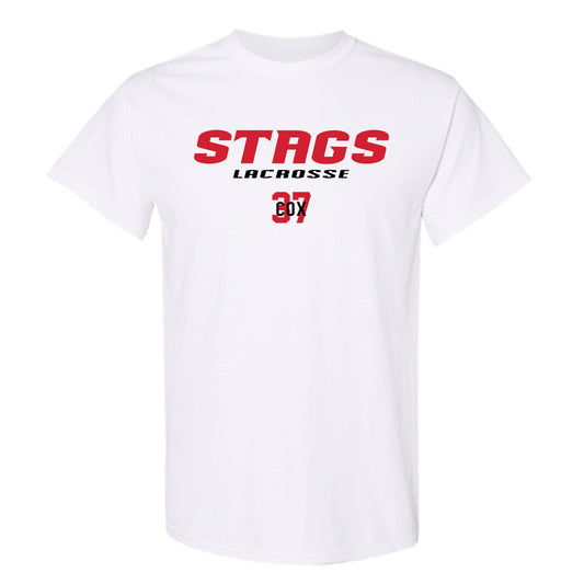 Fairfield - NCAA Men's Lacrosse : Jack Cox - Classic Fashion Shersey T-Shirt-0