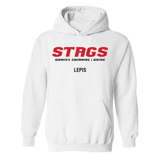 Fairfield - NCAA Women's Swimming & Diving : Ella Lepis - Classic Fashion Shersey Hooded Sweatshirt