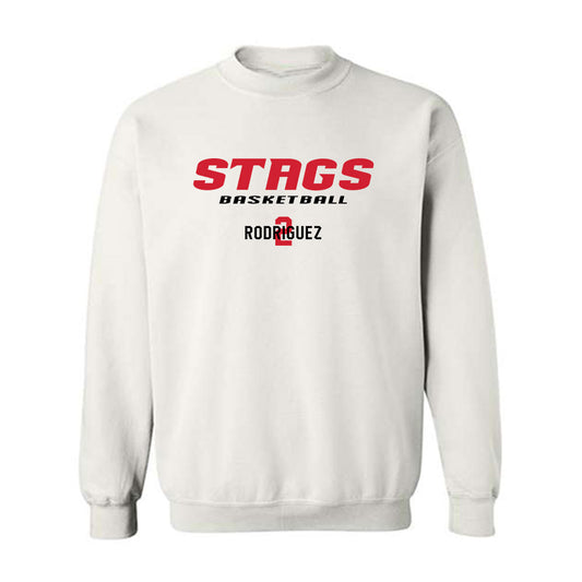 Fairfield - NCAA Men's Basketball : Nasir Rodriguez - Classic Fashion Shersey Crewneck Sweatshirt-0