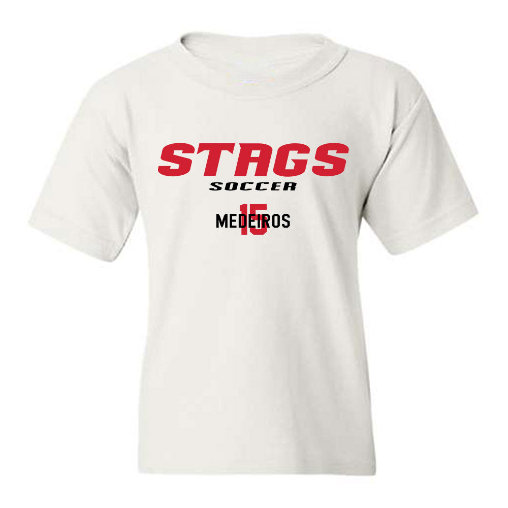 Fairfield - NCAA Men's Soccer : Dylan Medeiros - Classic Fashion Shersey Youth T-Shirt-0