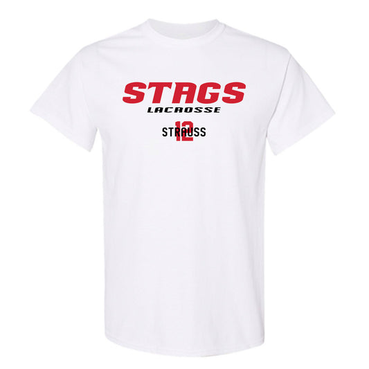 Fairfield - NCAA Women's Lacrosse : Anna Strauss - Classic Fashion Shersey T-Shirt-0